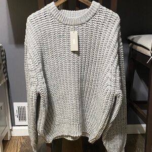Kith Gray Knit Sweater